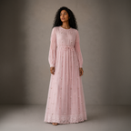 Rosé Maxi Dress